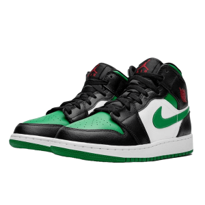 Nike Air Jordan 1 Mid Green Toe (GS) Side