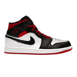 Nike Air Jordan 1 Mid Gym Red Black Toe