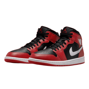 Nike Air Jordan 1 Mid Gym Red Black White (2024) Side