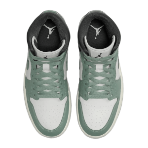 Nike Air Jordan 1 Mid Jade Smoke (W) Oben