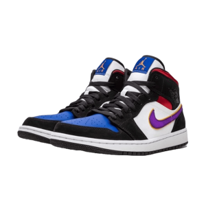 Nike Air Jordan 1 Mid Lakers Top 3 (GS) Side
