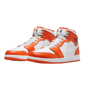 Nike Air Jordan 1 Mid Metallic Orange Side
