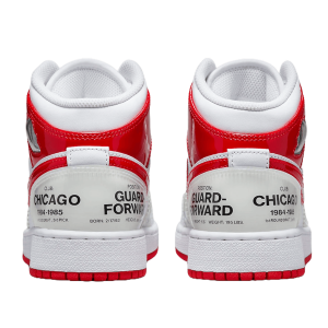 Nike Air Jordan 1 Mid Rookie Season (GS) Back