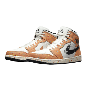 Nike Air Jordan 1 Mid SE Brushstroke Side