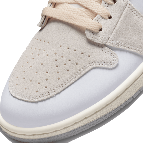 Nike Air Jordan 1 Mid SE Craft Inside Out White Grey Front