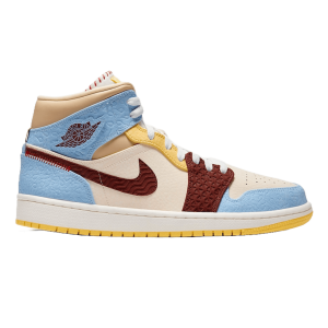 Nike Air Jordan 1 Mid SE Fearless Maison Chateau Rouge