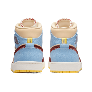 Nike Air Jordan 1 Mid SE Fearless Maison Chateau Rouge Back