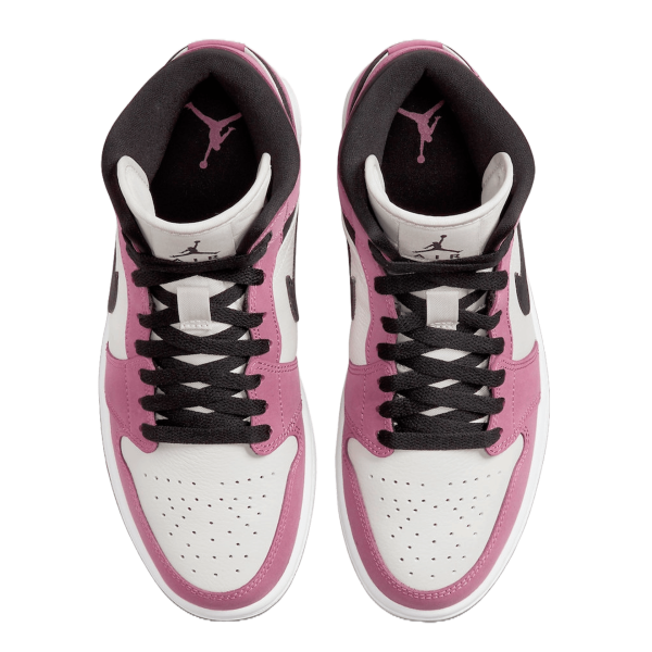 Nike Air Jordan 1 Mid SE Light Mulberry (W) Oben
