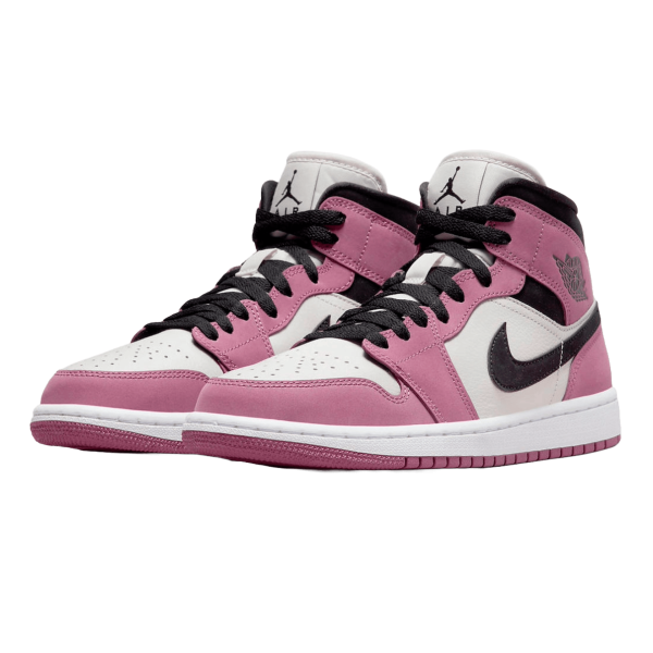 Nike Air Jordan 1 Mid SE Light Mulberry (W) Side