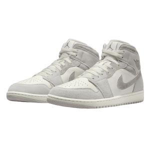 Nike Air Jordan 1 Mid SE Neutral Grey Sail Side