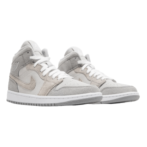 Nike Air Jordan 1 Mid SE Particle Grey (W) Side