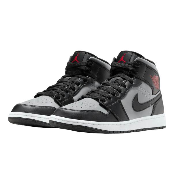 Nike Air Jordan 1 Mid Shadow Red (GS) Side