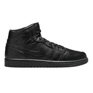 Nike Air Jordan 1 Mid Triple Black