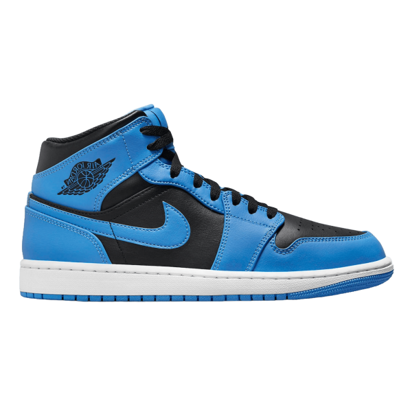 Nike Air Jordan 1 Mid University Blue Black