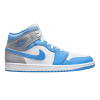 Nike Air Jordan 1 Mid University Blue Grey