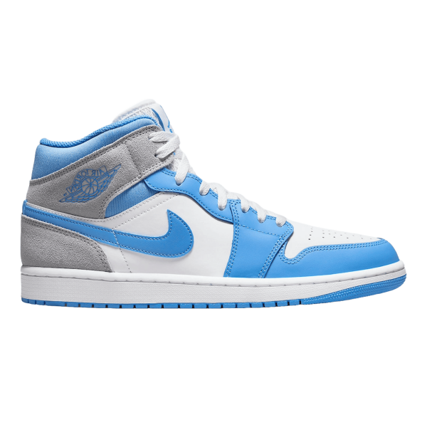 Nike Air Jordan 1 Mid University Blue Grey