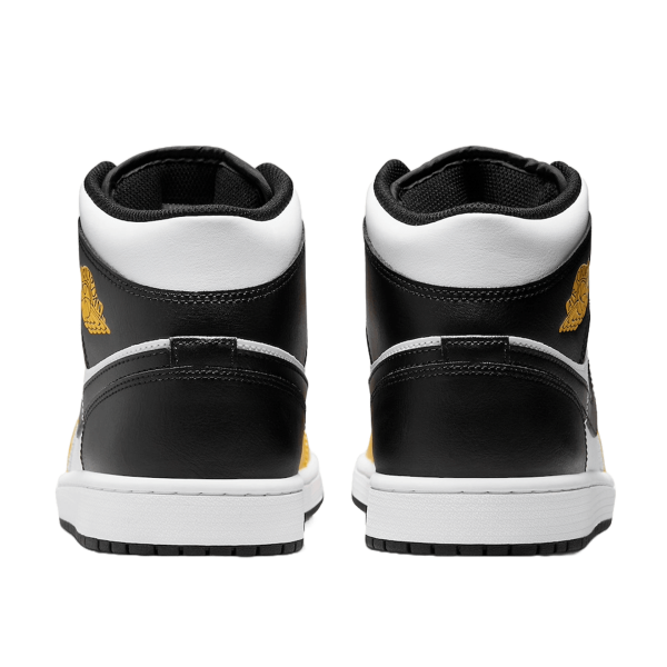 Nike Air Jordan 1 Mid Yellow Ochre Back