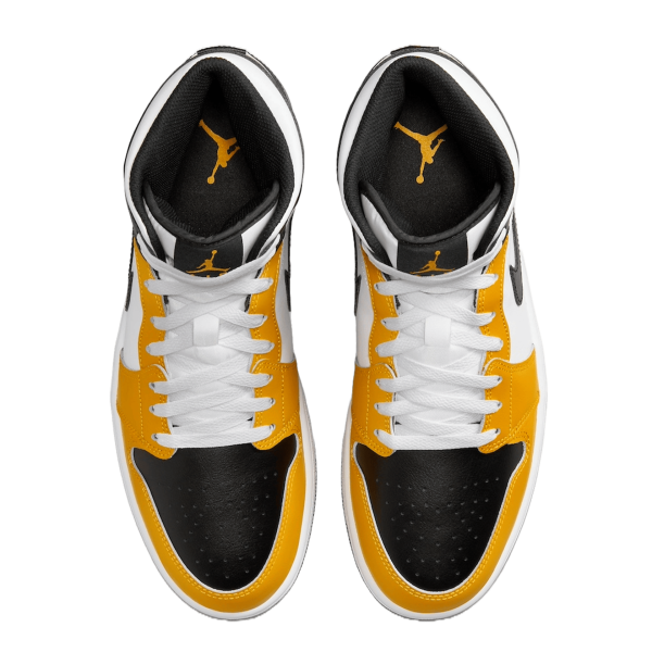 Nike Air Jordan 1 Mid Yellow Ochre Oben