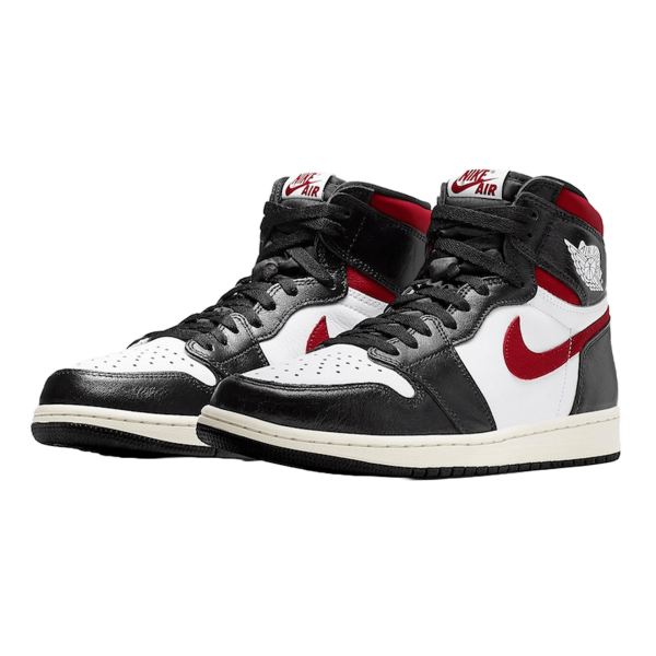 Nike Air Jordan 1 Retro High Black Gym Red (GS) Side