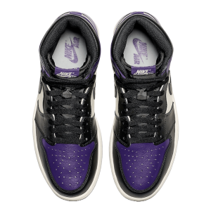 Nike Air Jordan 1 Retro High Court Purple (GS) Oben