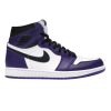 Nike Air Jordan 1 Retro High Court Purple White (GS)