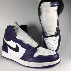Nike Air Jordan 1 Retro High Court Purple White (GS) Seite