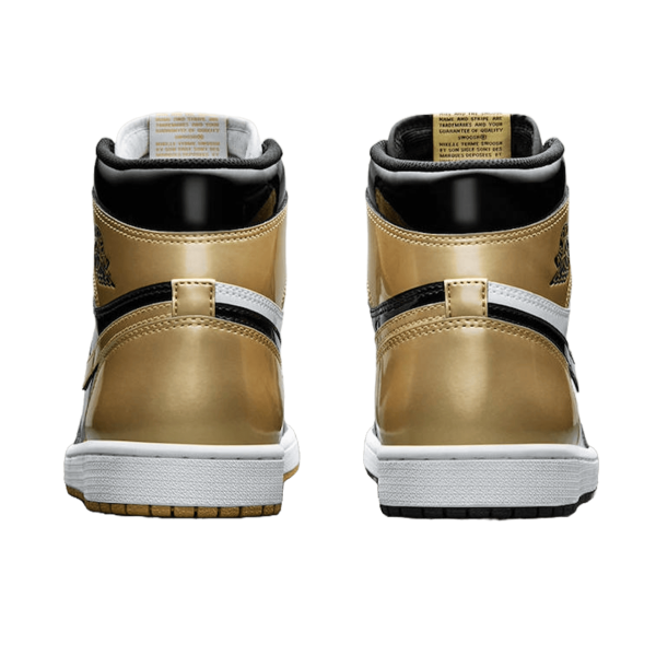 Nike Air Jordan 1 Retro High Gold Top 3 Back