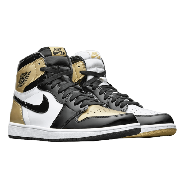Nike Air Jordan 1 Retro High Gold Top 3 Side