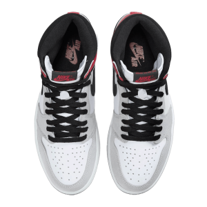 Nike Air Jordan 1 Retro High Light Smoke Grey (GS) Oben