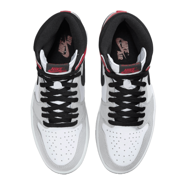 Nike Air Jordan 1 Retro High Light Smoke Grey (GS) Oben