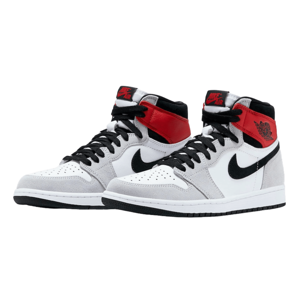 Nike Air Jordan 1 Retro High Light Smoke Grey (GS) Side