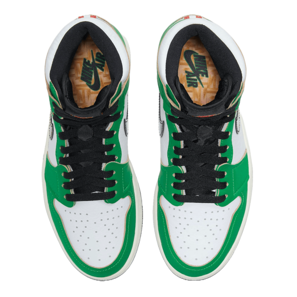 Nike Air Jordan 1 Retro High Lucky Green (W) Oben