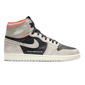 Nike Air Jordan 1 Retro High Neutral Grey Hyper Crimson