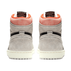 Nike Air Jordan 1 Retro High Neutral Grey Hyper Crimson Back