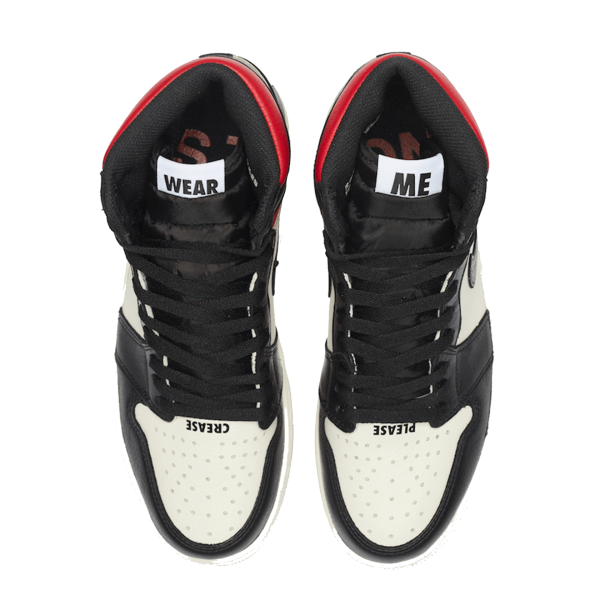 Nike Air Jordan 1 Retro High Not for Resale Varsity Red Oben