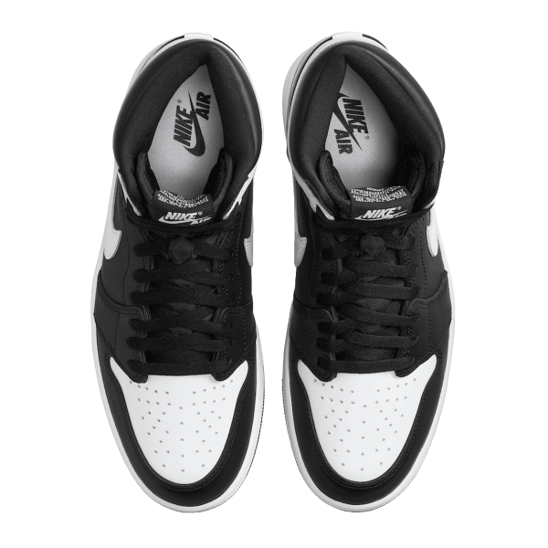 Nike Air Jordan 1 Retro High OG Black White Oben
