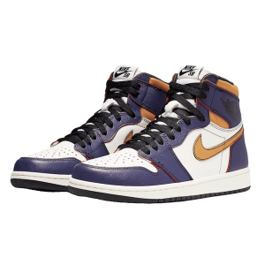 Nike Air Jordan 1 Retro High OG Defiant SB LA to Chicago Side