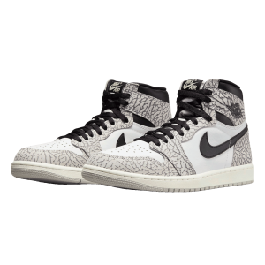Nike Air Jordan 1 Retro High OG White Cement Side
