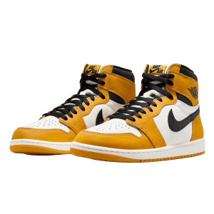 Nike Air Jordan 1 Retro High OG Yellow Ochre Side