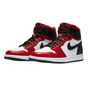 Nike Air Jordan 1 Retro High Satin Snake Chicago (W) Side
