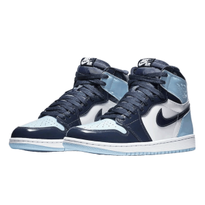 Nike Air Jordan 1 Retro High UNC Patent (W) Side