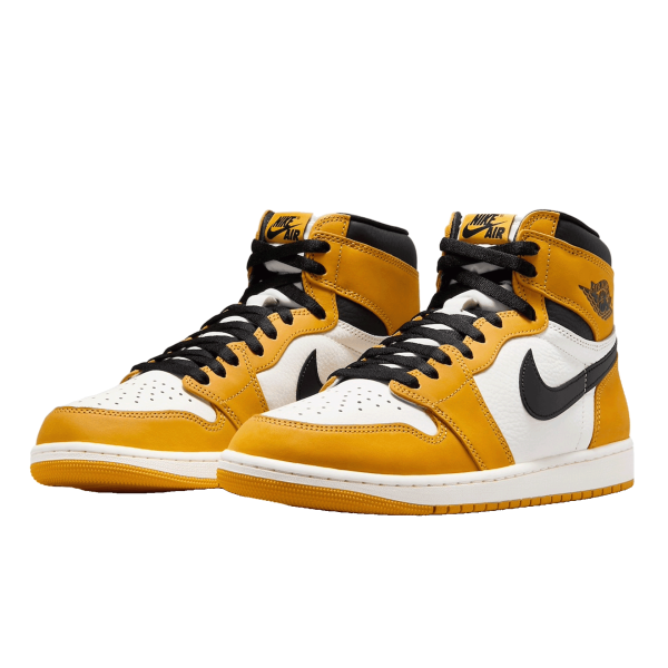 Nike Air Jordan 1 Retro High Yellow Ochre Side