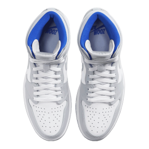 Nike Air Jordan 1 Retro High Zoom White Racer Blue Oben