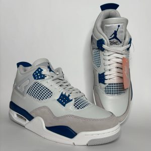 Nike Air Jordan 4 Industrial Blue (GS) Side
