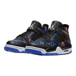 Nike Air Jordan 4 Retro Black Rush Violet (GS) Side