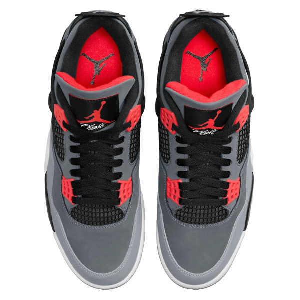Nike Air Jordan 4 Retro Infrared Oben