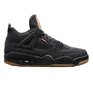 Nike Air Jordan 4 Retro Levi's Black (Levi's Tag)