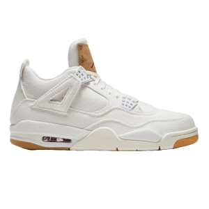 Nike Air Jordan 4 Retro Levi's White (GS) (Levi's Tag)