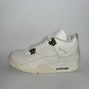 Nike Air Jordan 4 Retro Metallic Gold (W) Side