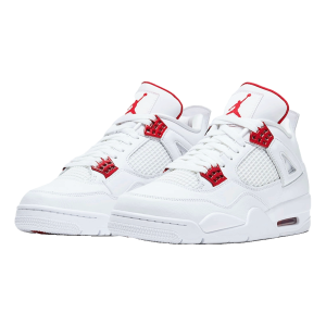 Nike Air Jordan 4 Retro Metallic Red (GS) Side